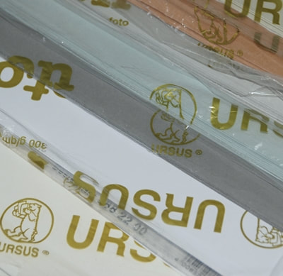 Ursus coloured paper
